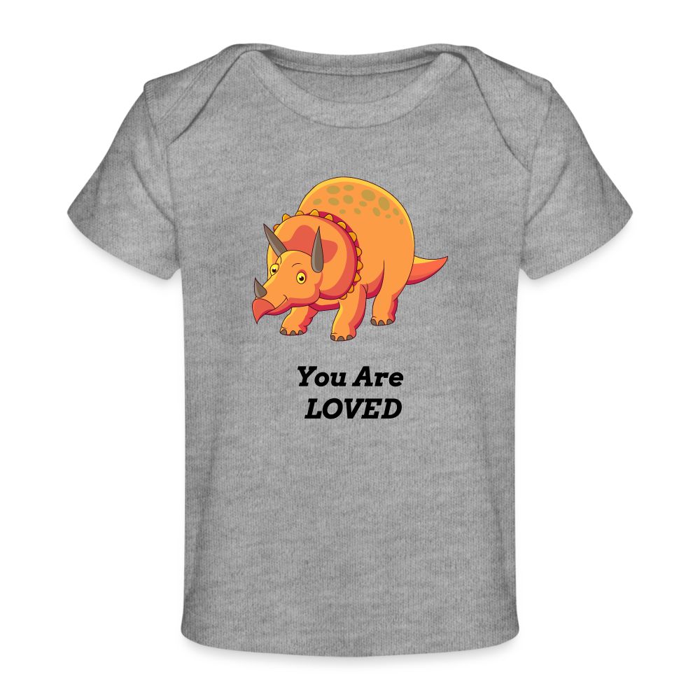 Organic Baby T-Shirt | Spreadshirt 1433 - heather grey