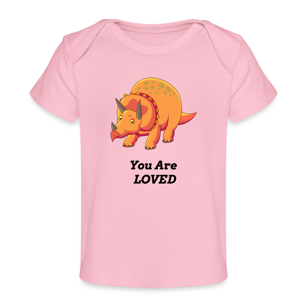 Organic Baby T-Shirt | Spreadshirt 1433 - light pink